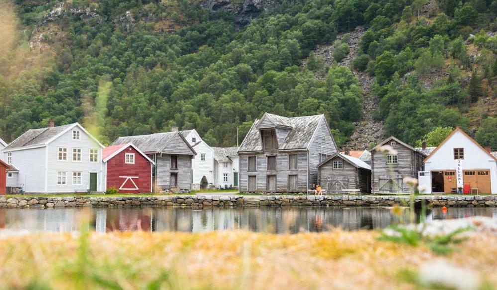 Laerdalsoren Motor Guesthouse Лердалсьойрі Екстер'єр фото